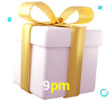 Receba seus bônus de boas-vindas no 9pm